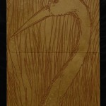Engraving: Crane