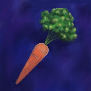 Digital painting: Carrot